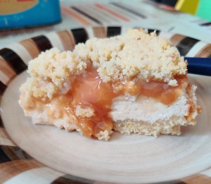 tarta ricotta y dulce de leche