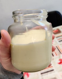 leche condensada casera